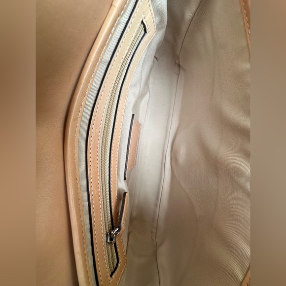 🌶️Coach Signature Red Clip Flap Shoulder Bag 6095🌶️ - Picture 8 of 9